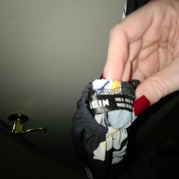 Shein Hawaiian Print Long Backless Dress - Picture 4 of 4